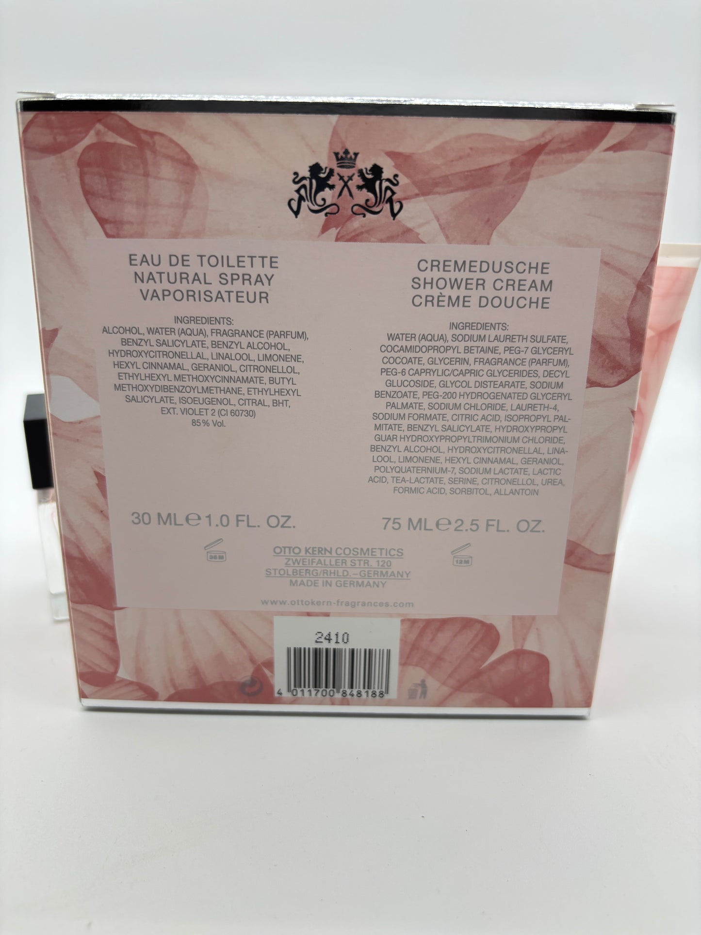 Otto Kern Commitment Florale Woman Geschenkset Eau de Toilette 30 ml + Duschgel 75 ml
