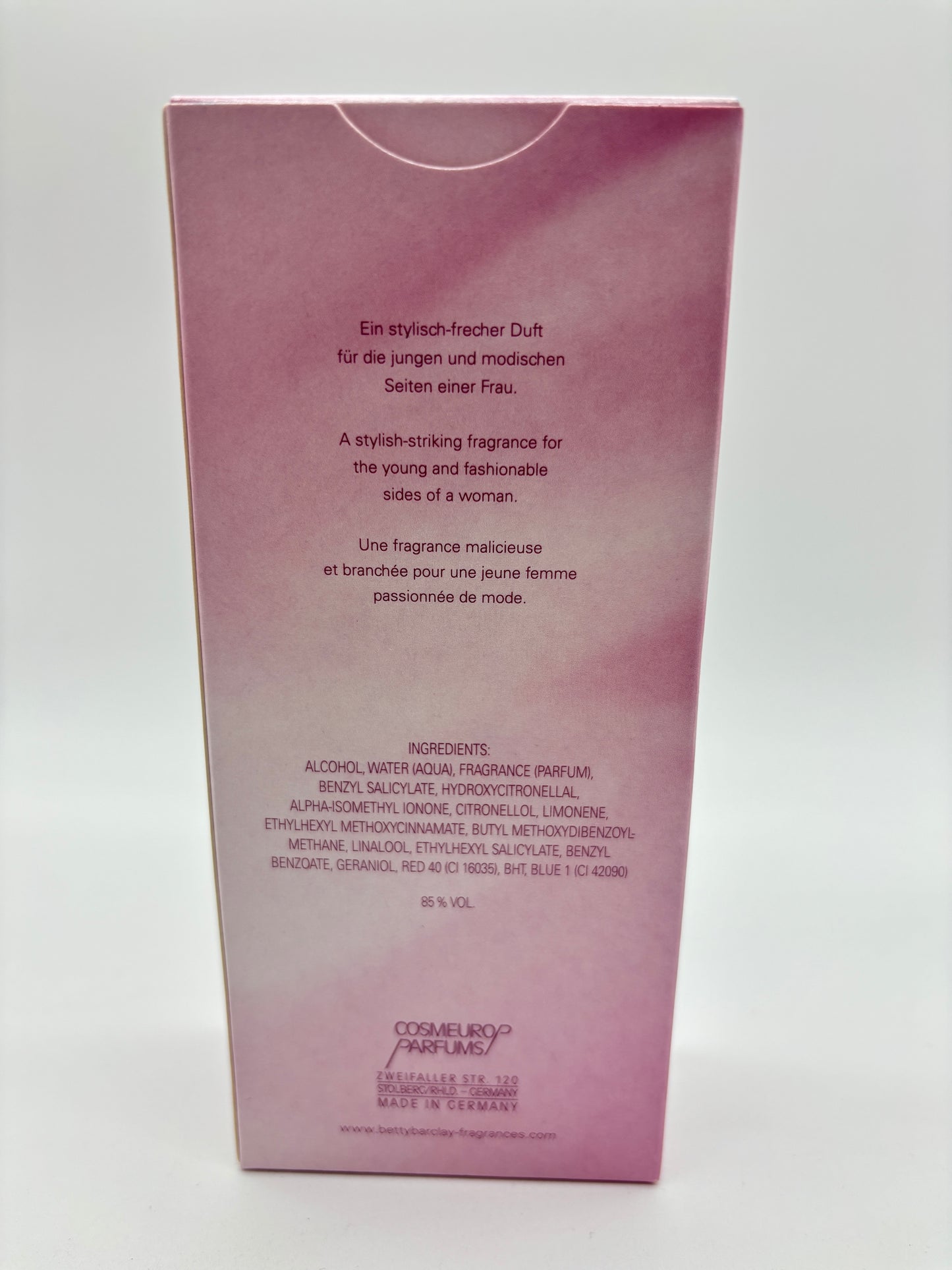 Betty Barclay N° 3 Eau de Toilette 3 x 15 ml + Cremedusche 2 x 100 ml