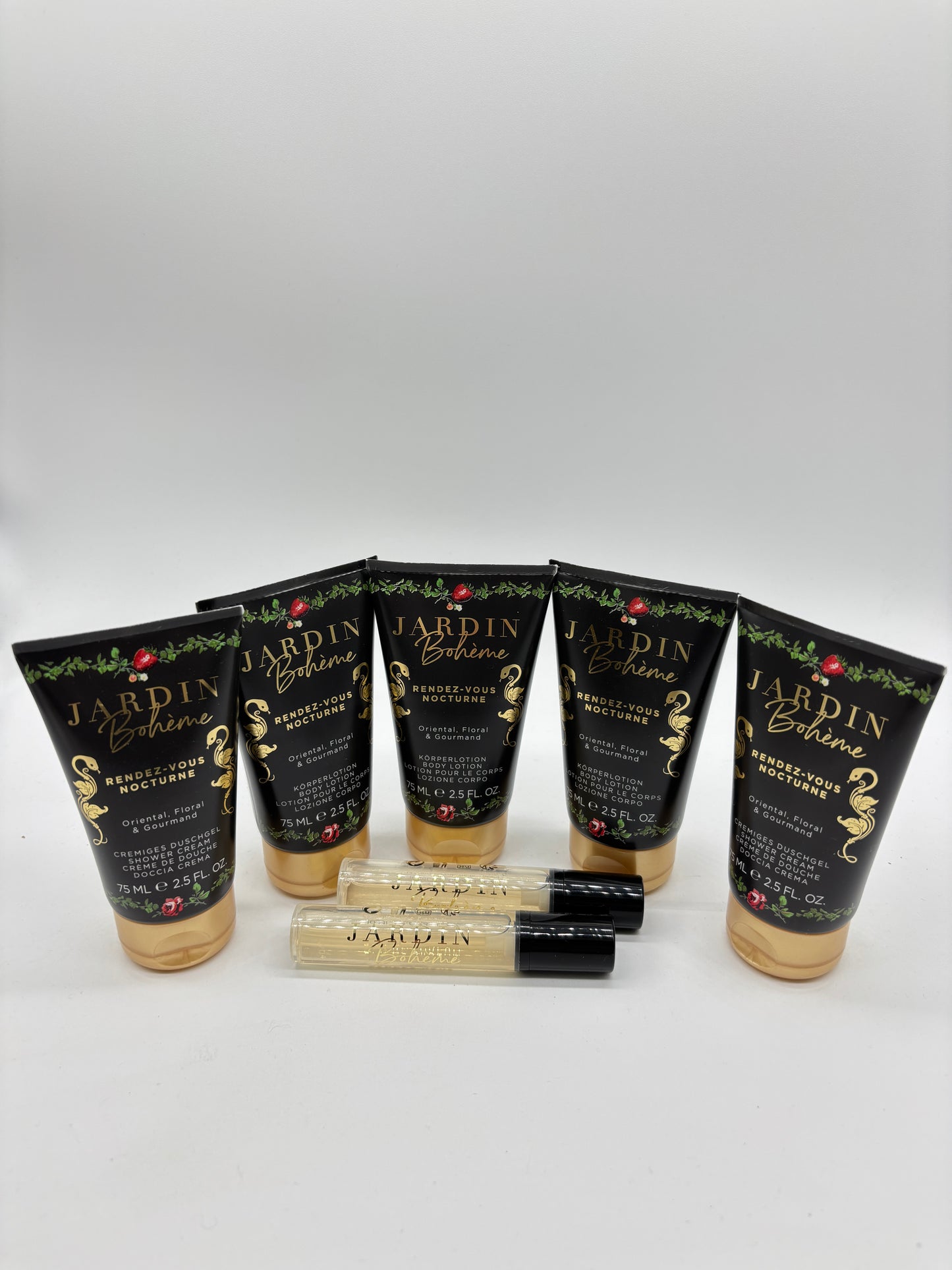 Jardin Bohème Rendez-Vous Nocturne Eau de Parfum 2 x 10 ml + Körperlotion 5 x 75 ml / 375 ml