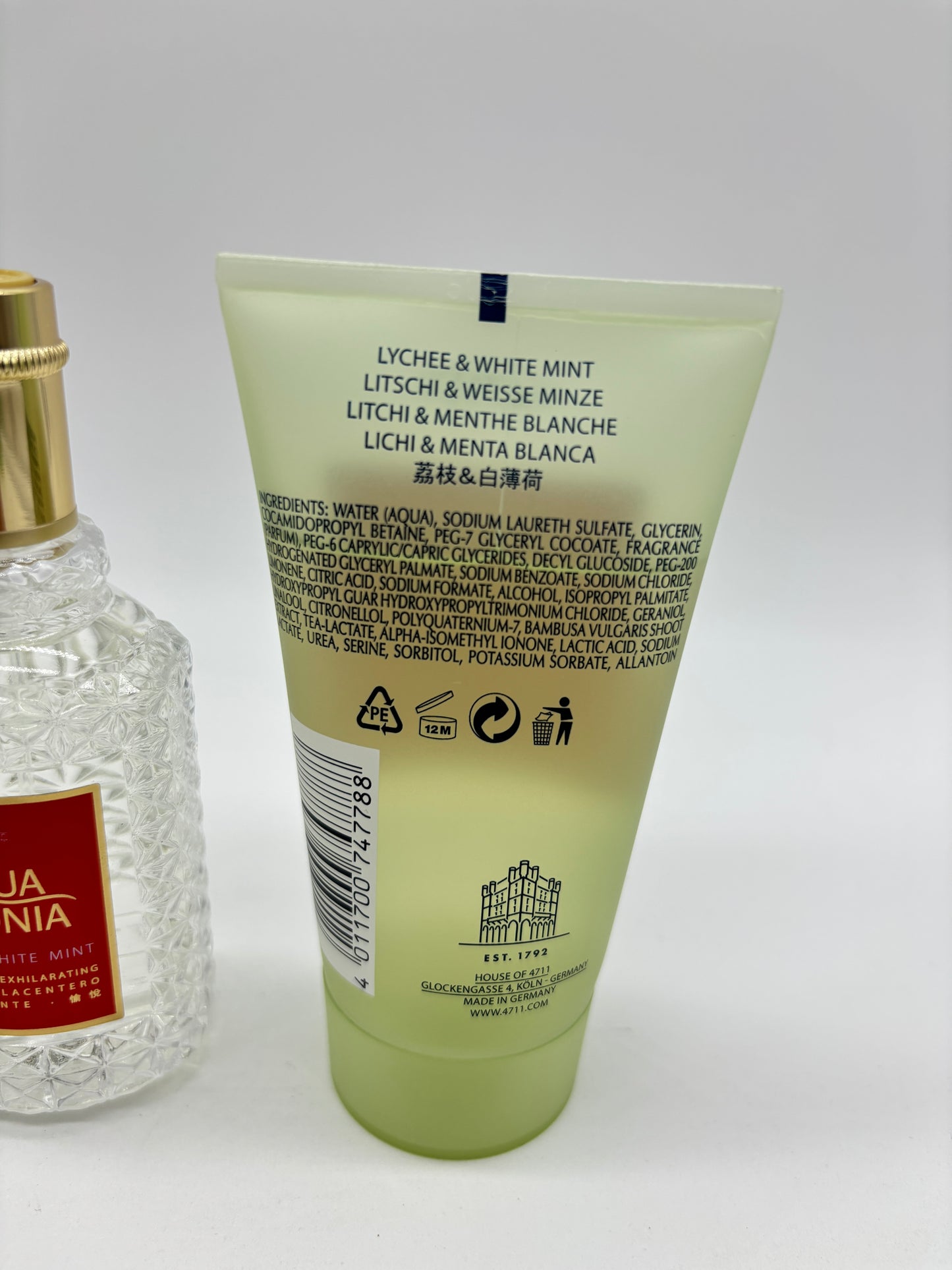 4711 ACQUA COLONIA Lychee & White Mint Eau de Cologne 50 ml + 75 ml Duschgel