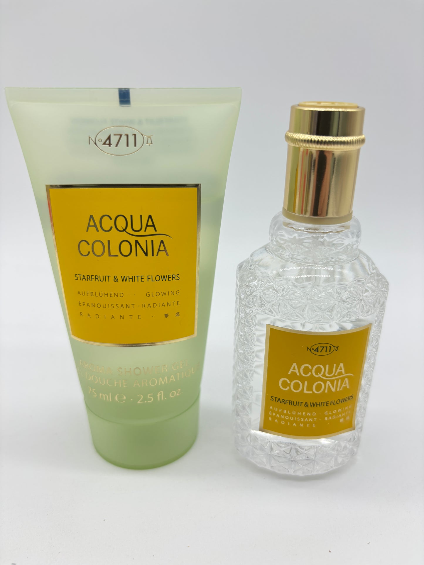 4711 ACQUA COLONIA Starfruit & White Flowers Eau de Cologne 50 ml + 75 ml Duschgel