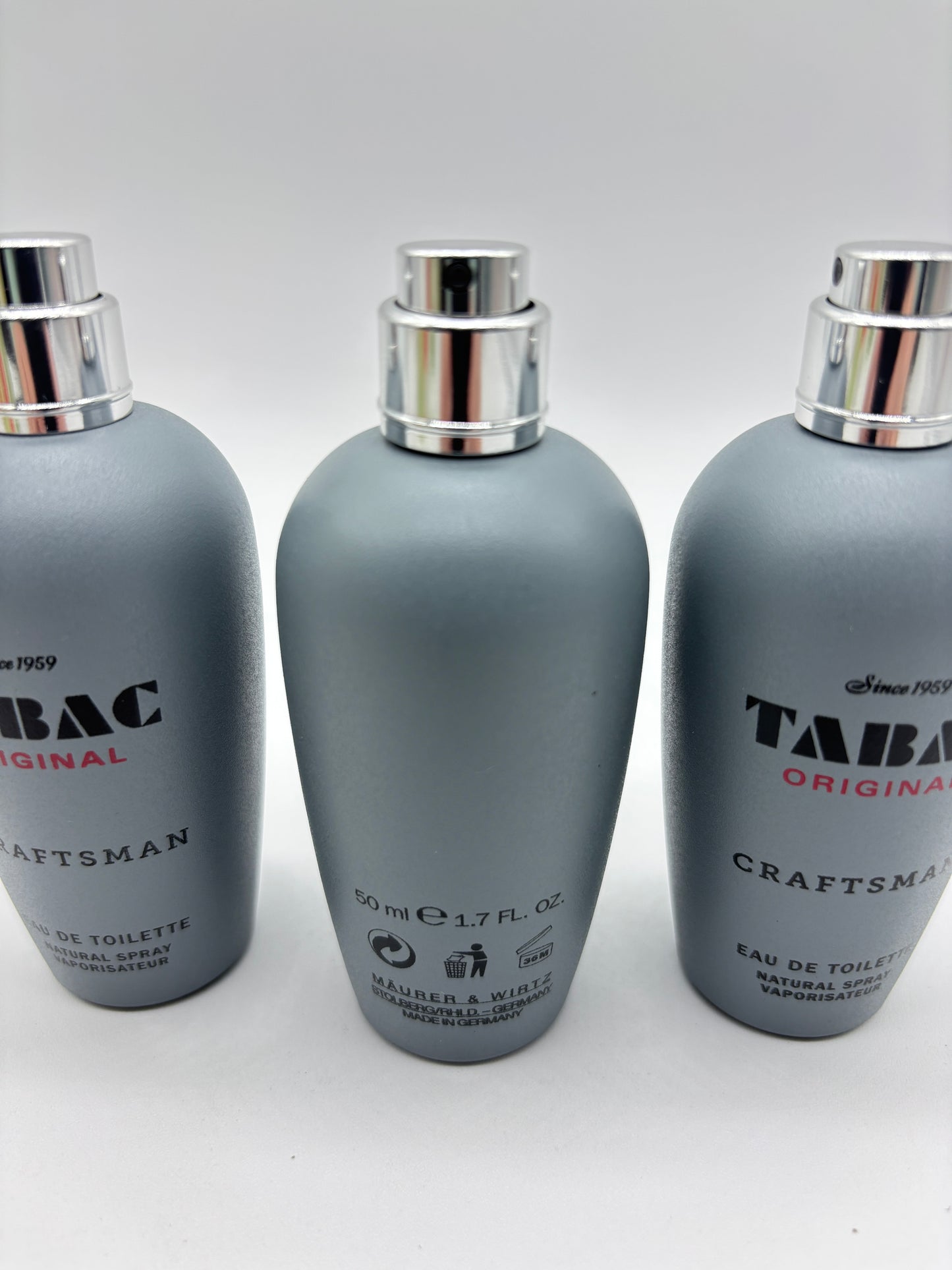 Tabac Original Craftsman Eau de Toilette 3 x 50 ml / gesamt 150 ml B-Ware
