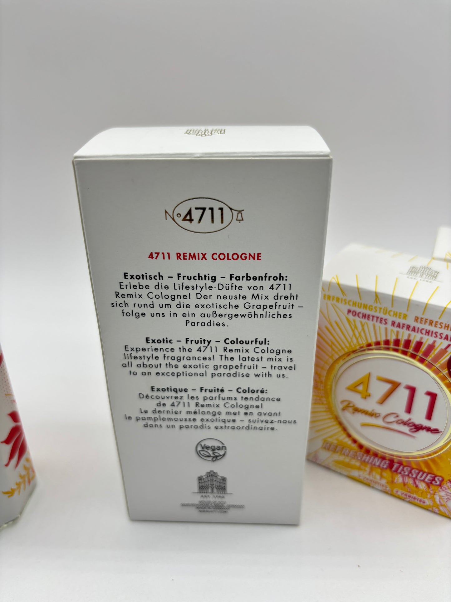 4711 Remix Cologne Grapefruit - Exotic Paradise Eau de Cologne 100 ml + 20 Erfrischungstücher