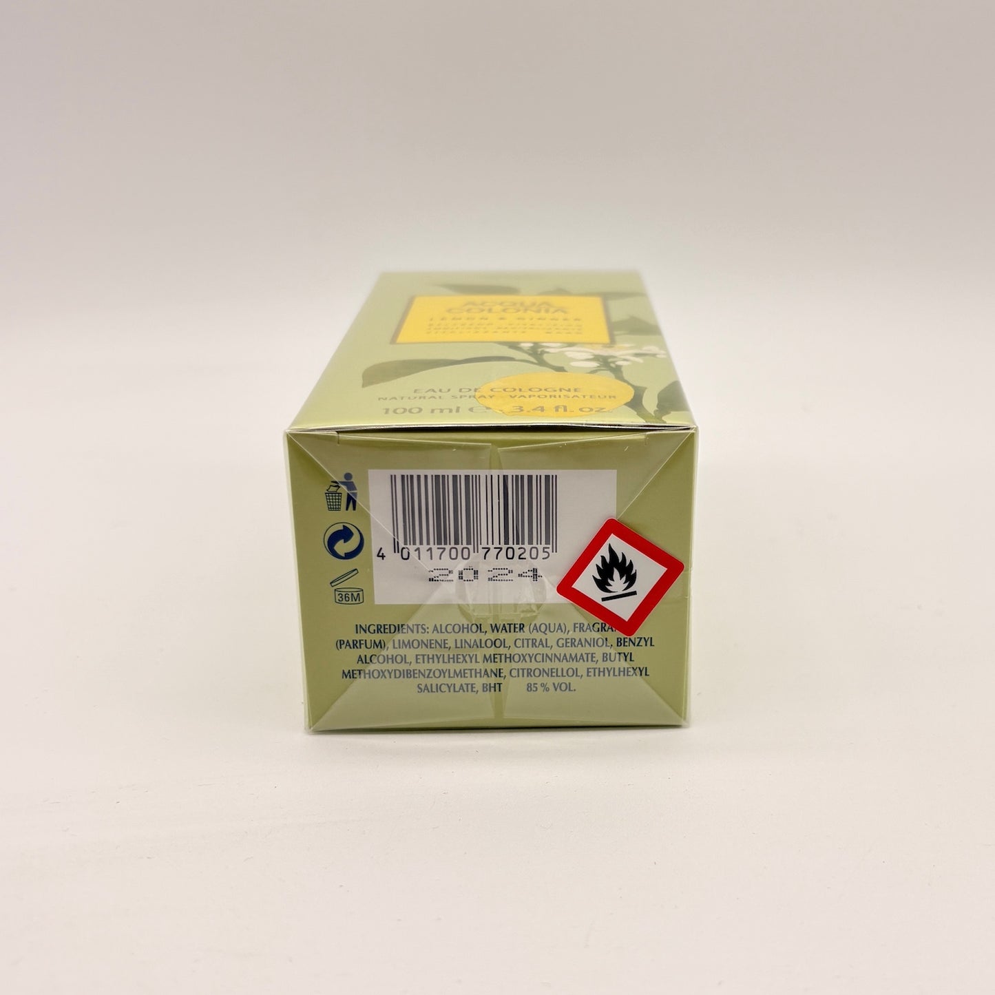 4711 ACQUA COLONIA Lemon & Ginger / Zitrone & Ingwer Eau de Cologne 100 ml