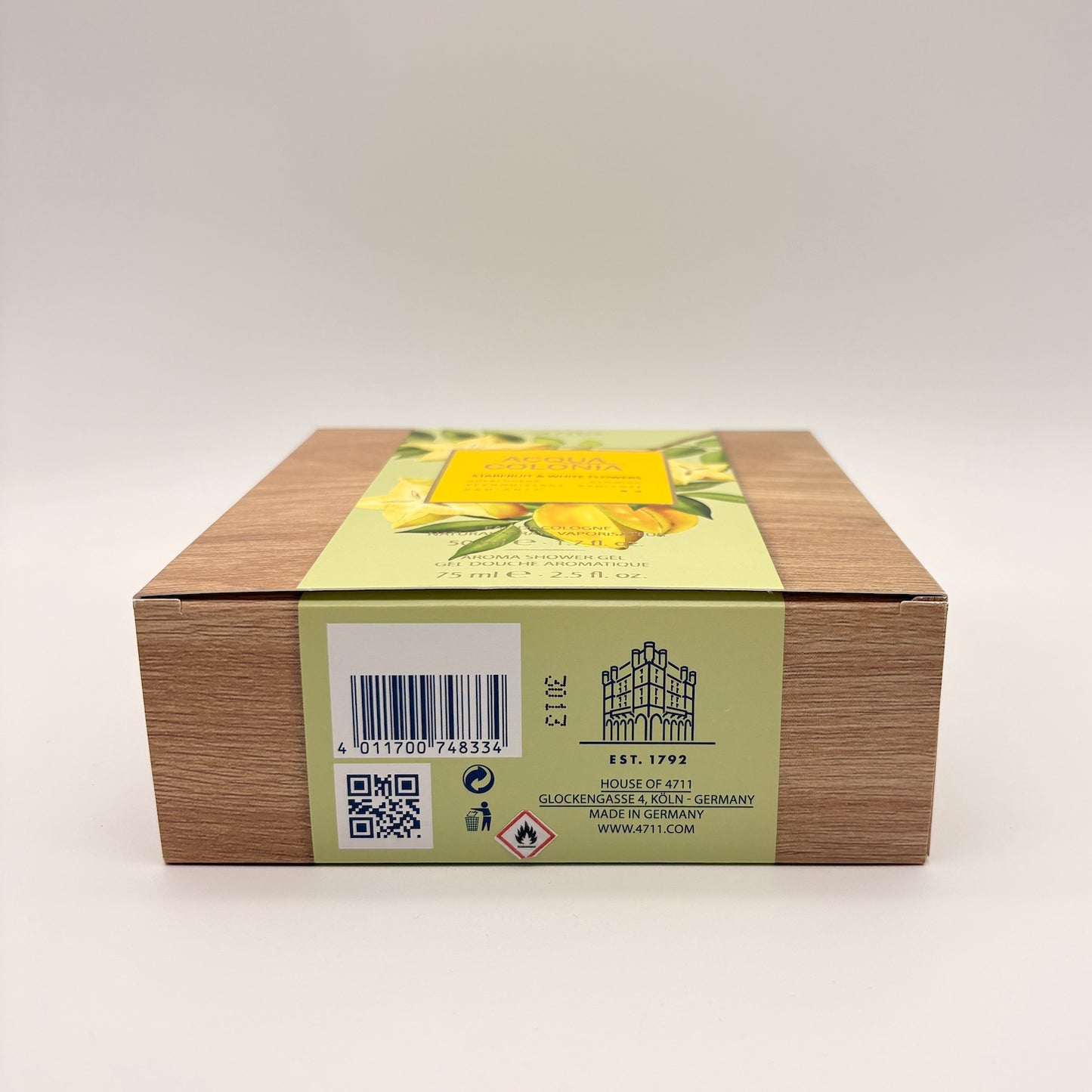 4711 ACQUA COLONIA Starfruit & White Flowers Geschenkset 50 ml Eau de Cologne + 75 ml Duschgel