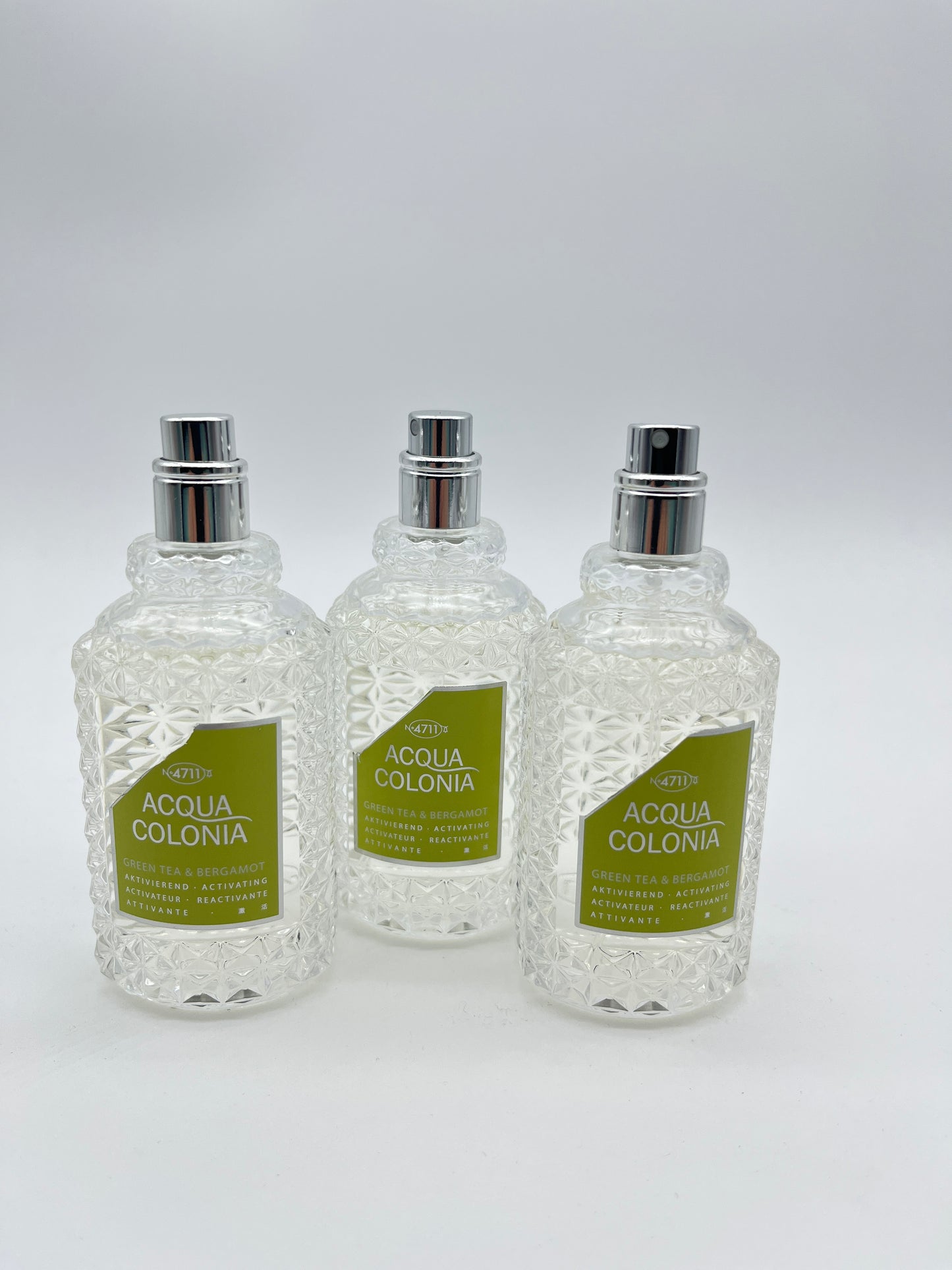 4711 ACQUA COLONIA Green Tea & Bergamot Eau de Cologne 3 x 50 ml (150 ml)