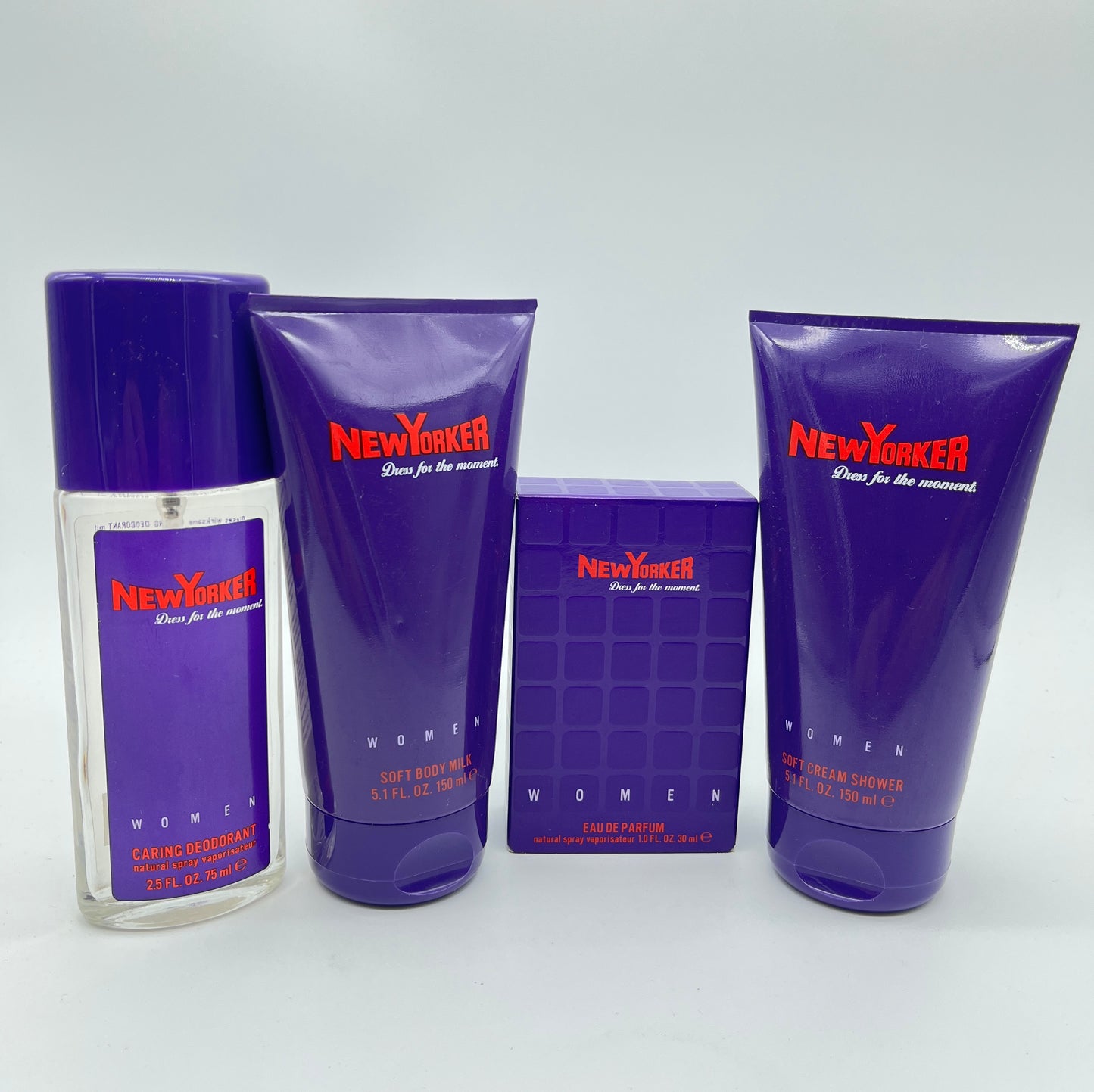 New Yorker - Dress for the Moment Eau de Parfum 30 ml + Duschgel 150 ml + Body Lotion 150 ml + Deodorant Spray 75 ml