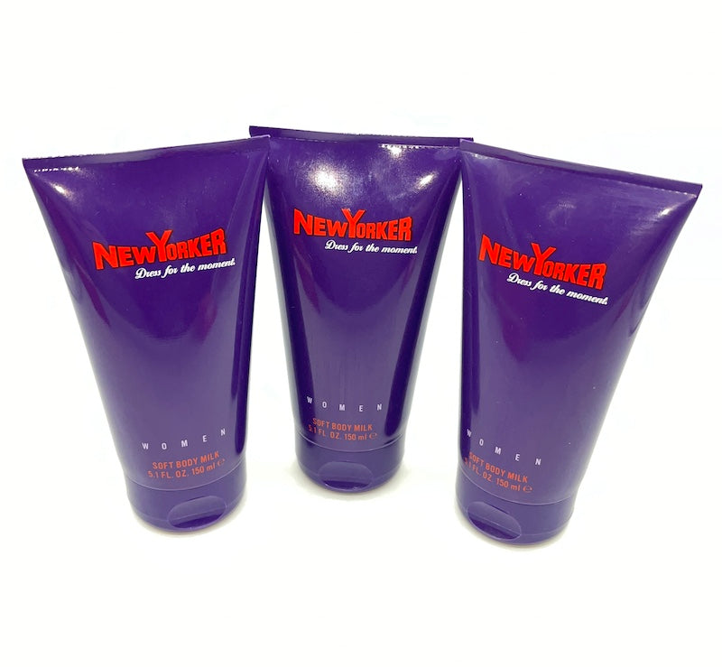 New Yorker - Dress for the Moment 3 x Body Lotion 150 ml (450 ml)