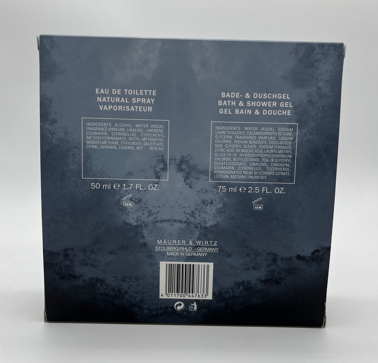 Tabac Original Craftsman Duo Geschenkset Eau de Toilette 50 ml + Bade- & Duschgel 75 ml