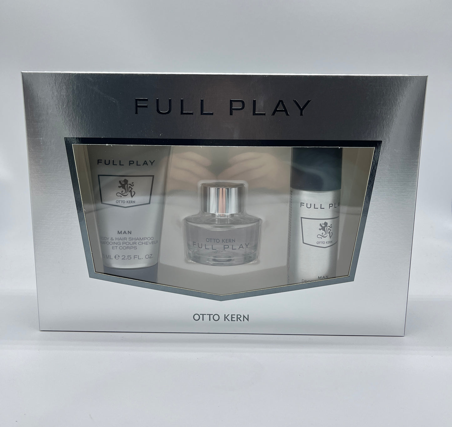 Otto Kern Full Play Trio Geschenkset Eau de Toilette 30 ml + Deodorant 50 ml + Shampoo 75 ml