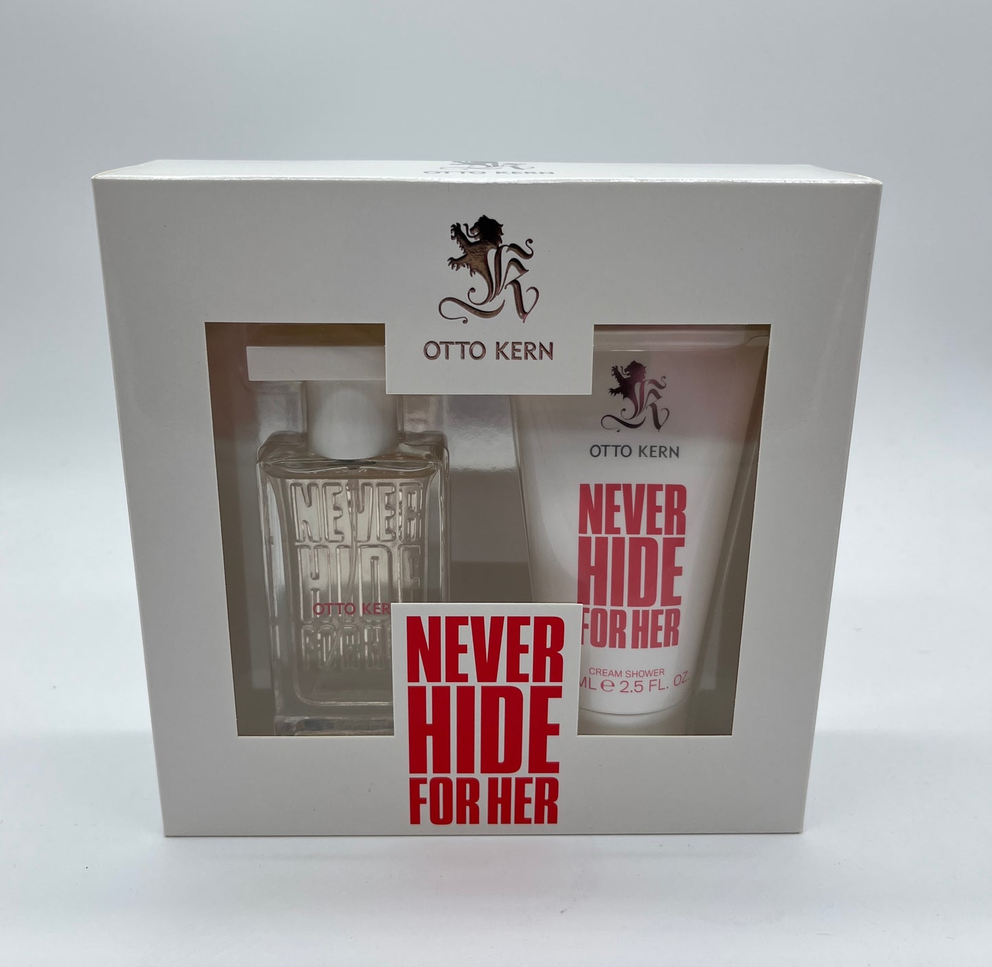 Otto Kern Never hide for her Duo Geschenkset Eau de Toilette 30 ml + Duschgel 75 ml