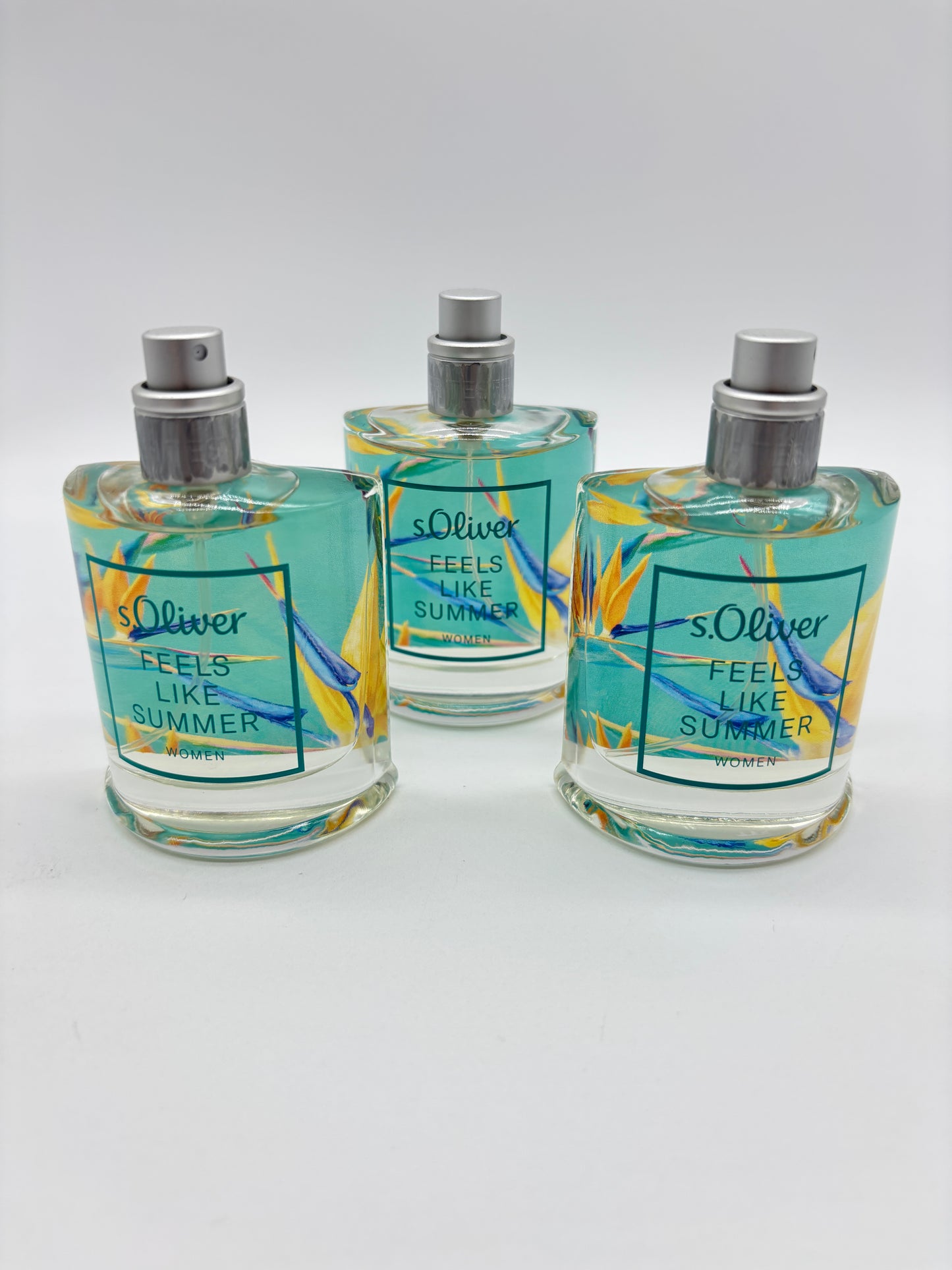 s.Oliver Feels like summer (2023) Women Eau de Toilette 3 x 30 ml / 90 ml B-Ware