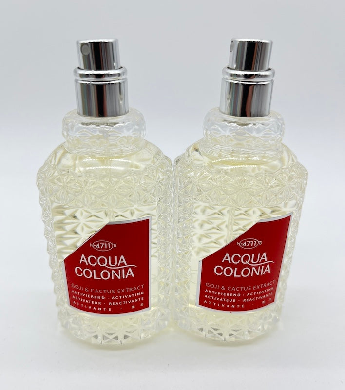 4711 ACQUA COLONIA Goji & Cactus Extract Eau de Cologne 100 ml je 2 x 50 ml B-Ware