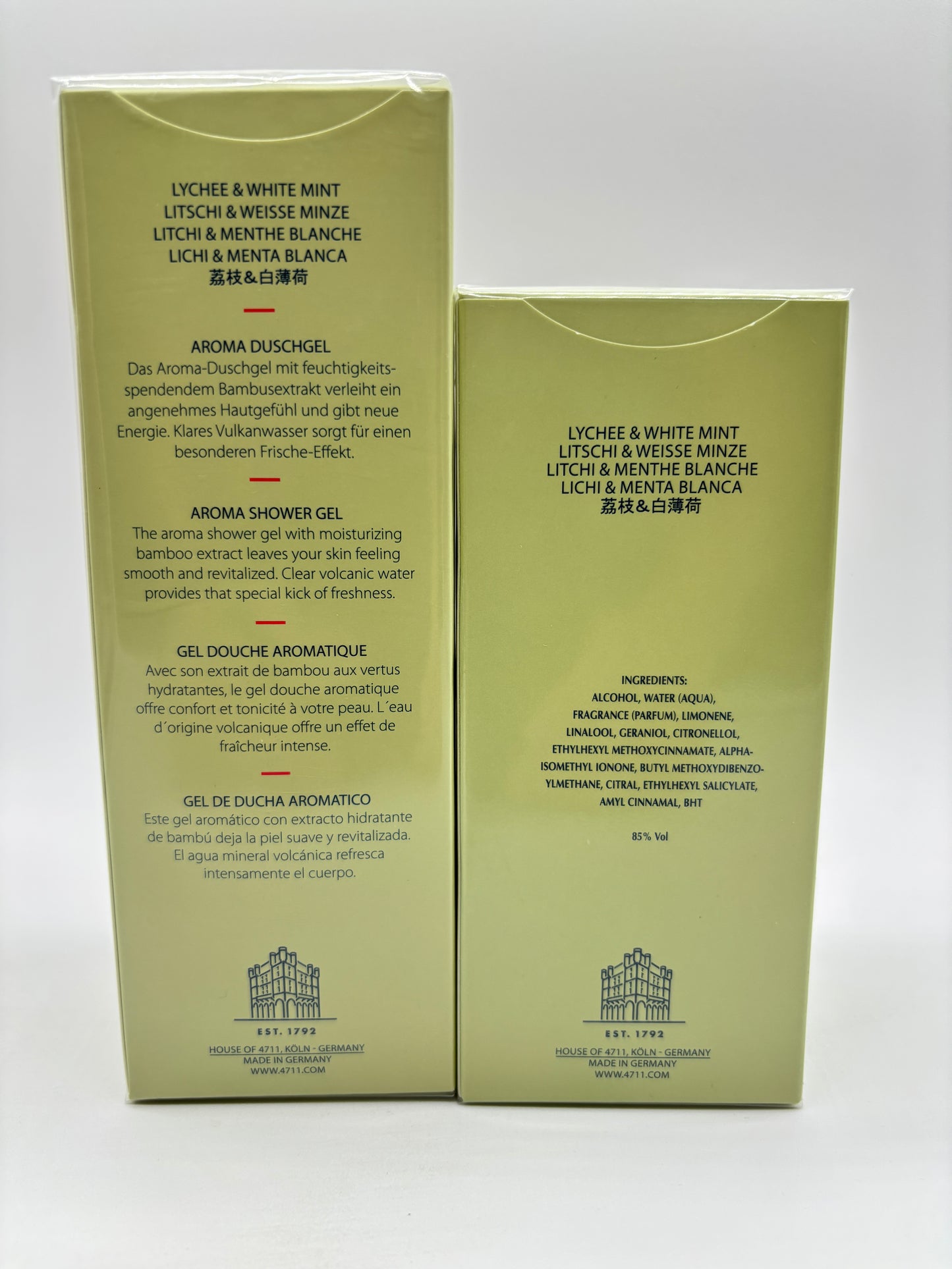 4711 ACQUA COLONIA Lychee & White Mint Eau de Cologne 170 ml + 200 ml Duschgel