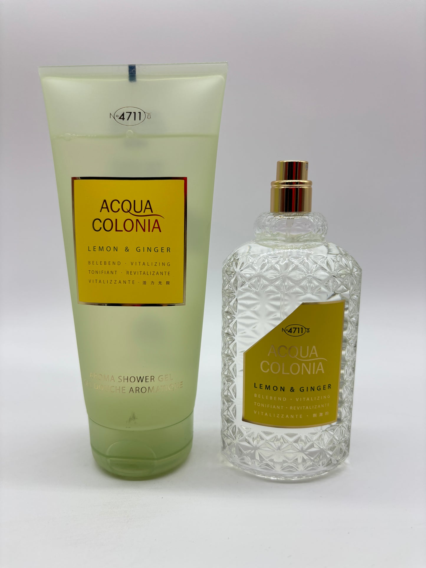 4711 ACQUA COLONIA Lemon & Ginger Eau de Cologne 170 ml + 200 ml Duschgel B-Ware