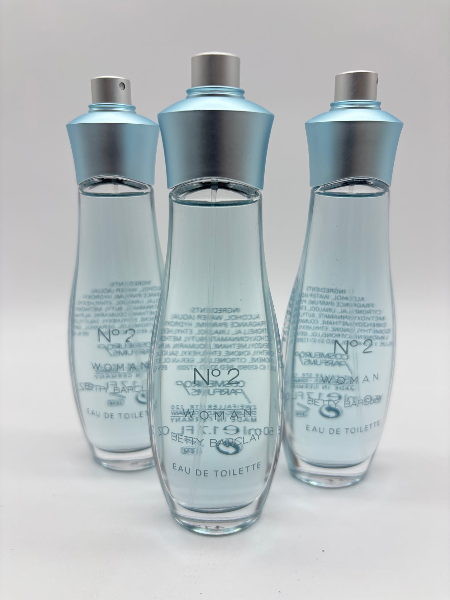 Betty Barclay N° 2 Nr. 2 3 x Eau de Toilette je 50 ml / 150 ml