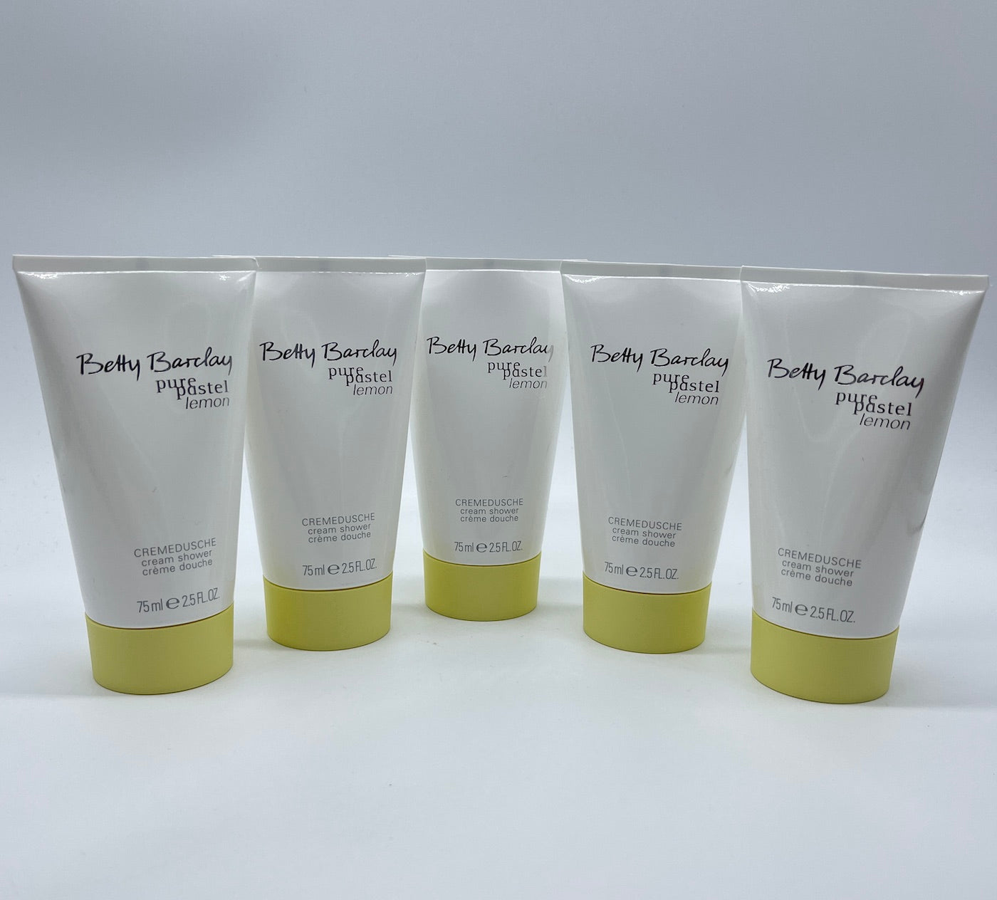 Betty Barclay pure pastel lemon Duschgel / Cremedusche 5 x 75 ml