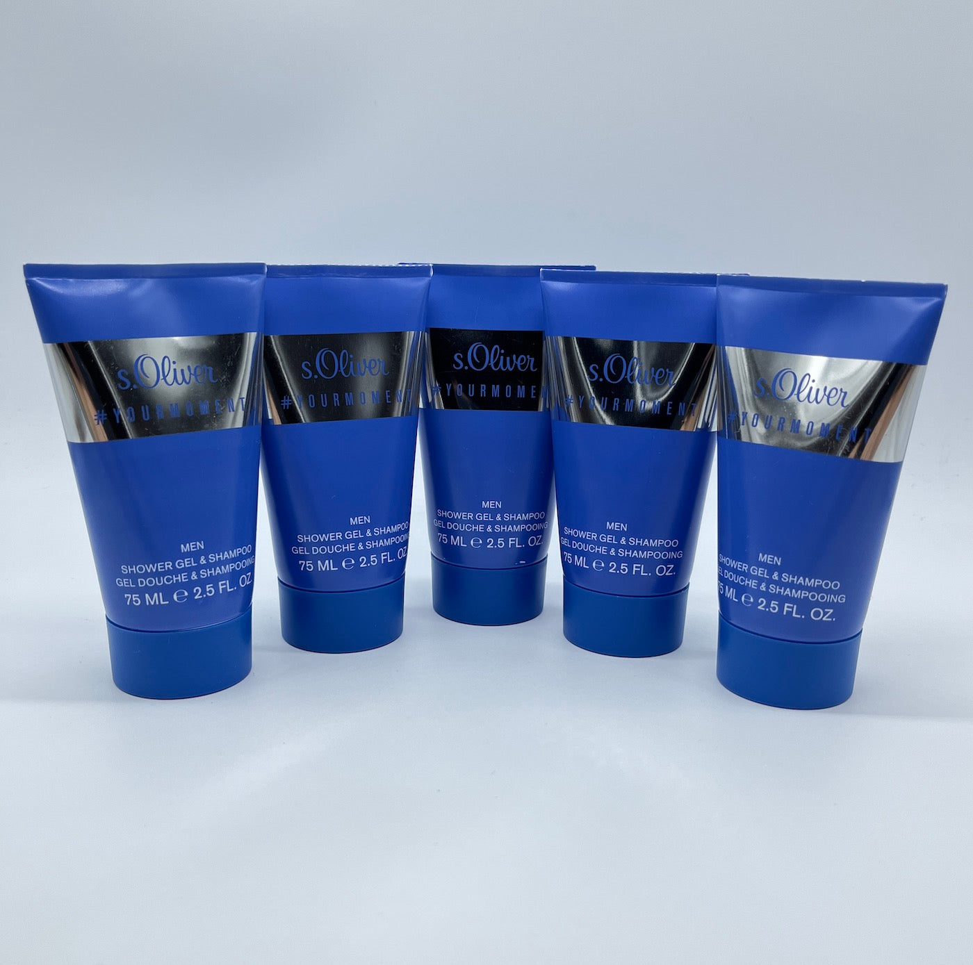 s.Oliver #yourmoment Men Shampoo & Shower Gel 5 x 75 ml