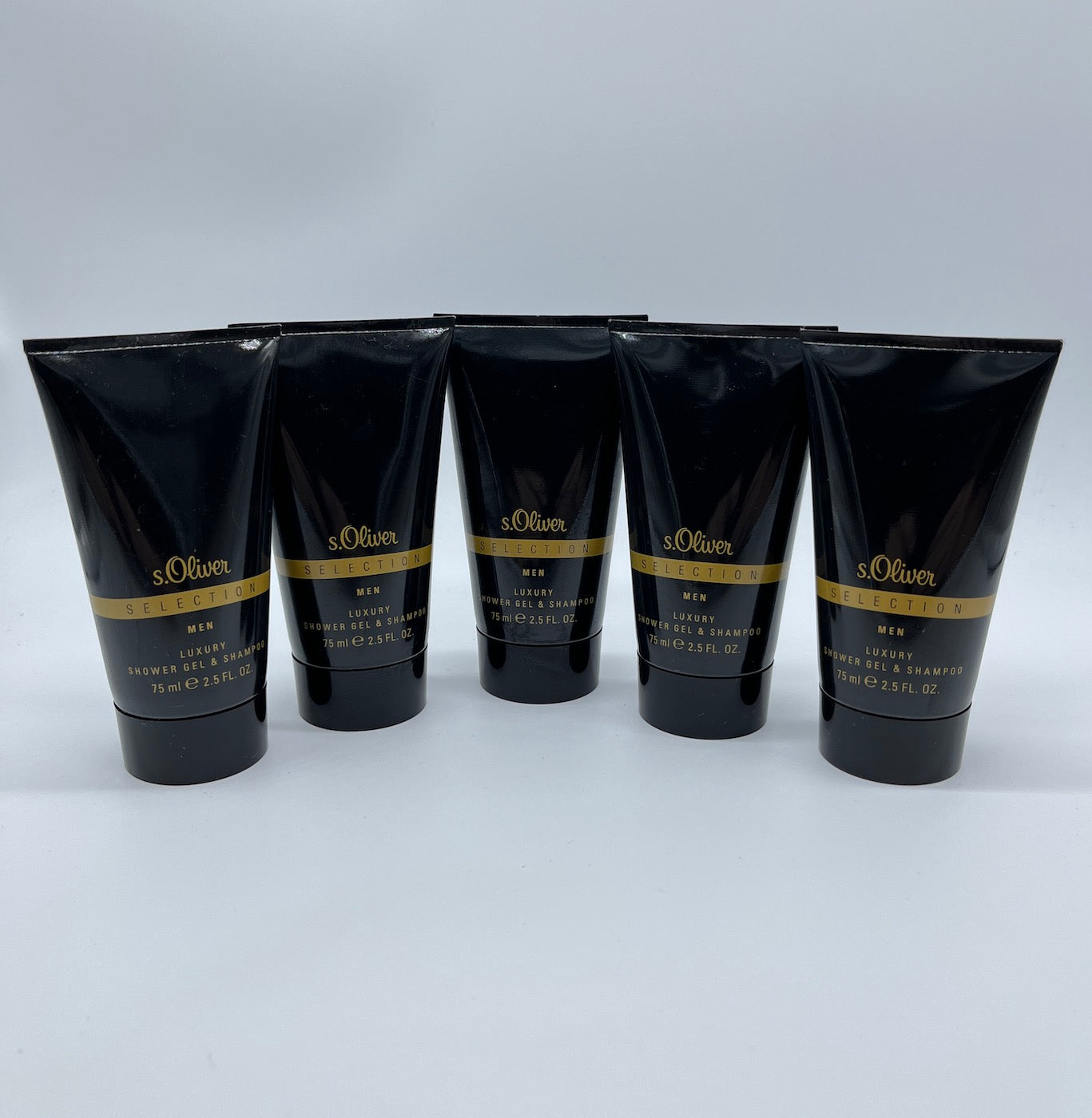 s.Oliver Selection Men Luxury Shampoo & Shower Gel 5 x 75 ml