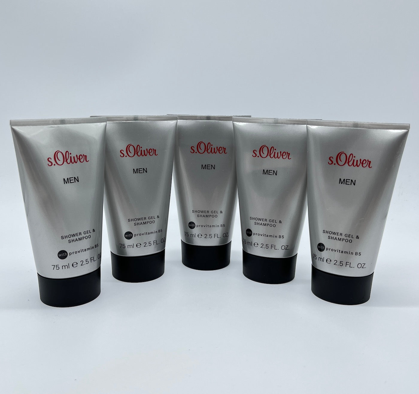 s.Oliver Men Duschgel / Shower Gel & Shampoo 5 x 75 ml