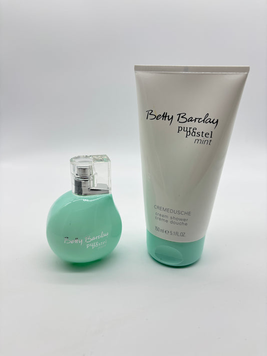 Betty Barclay pure pastel mint 50 ml Eau de Toilette + 150 ml Duschgel - B-Ware