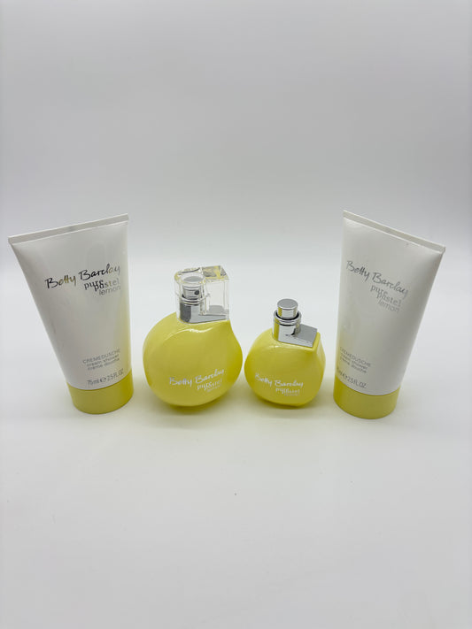 Betty Barclay pure pastel lemon Geschenkset Eau de Toilette 20 ml + 50 ml + Duschgel 2 x 75 ml - B-Ware