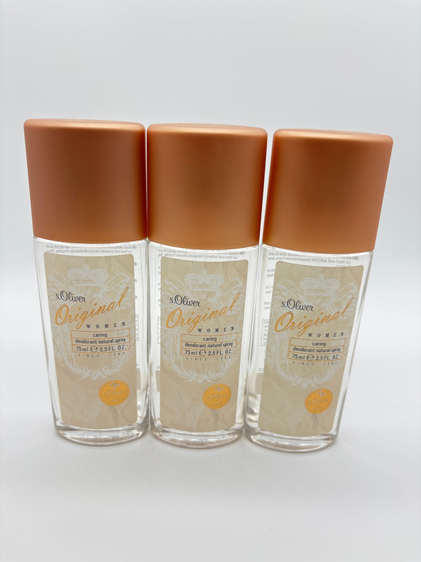 s.Oliver For Original Woman  Deodorant Natural Spray 3 x 75 ml