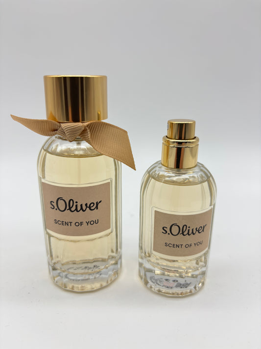 s.Oliver Scent of you  50 ml Eau de Toilette + 30 ml Eau de Toilette geschenkt B-Ware