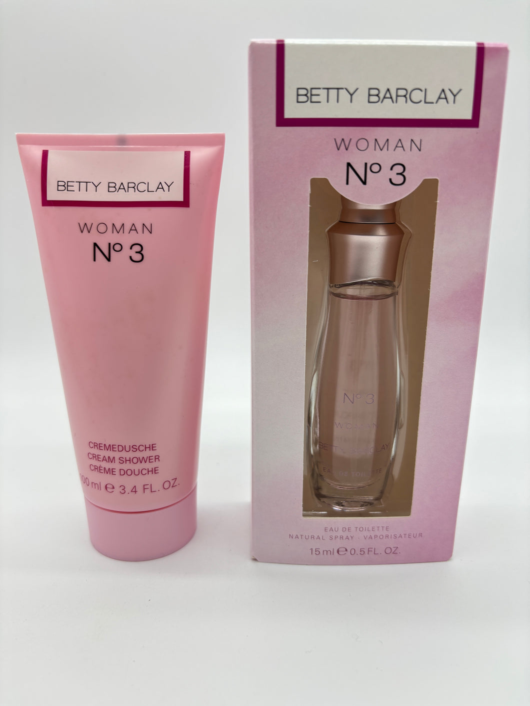 Betty Barclay N° 3 Eau de Toilette  15 ml + Cremedusche  100 ml