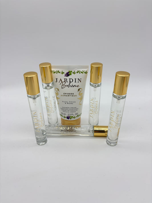 Jardin Bohème Episode Romantique Eau de Parfum 5 x 10 ml + 75 ml Duschgel