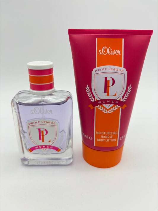 s.Oliver Prime League Women Eau de Parfum 30 ml + Hand & Bodylotion 75 ml