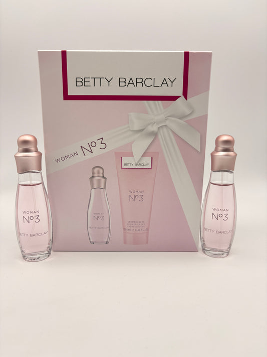 Betty Barclay N° 3 Eau de Toilette  3 x 15 ml + Cremedusche 100 ml