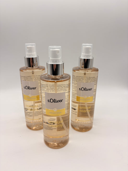 s.Oliver Selection Sensual Creamy Body Splash 3 x 250 ml / 750 ml