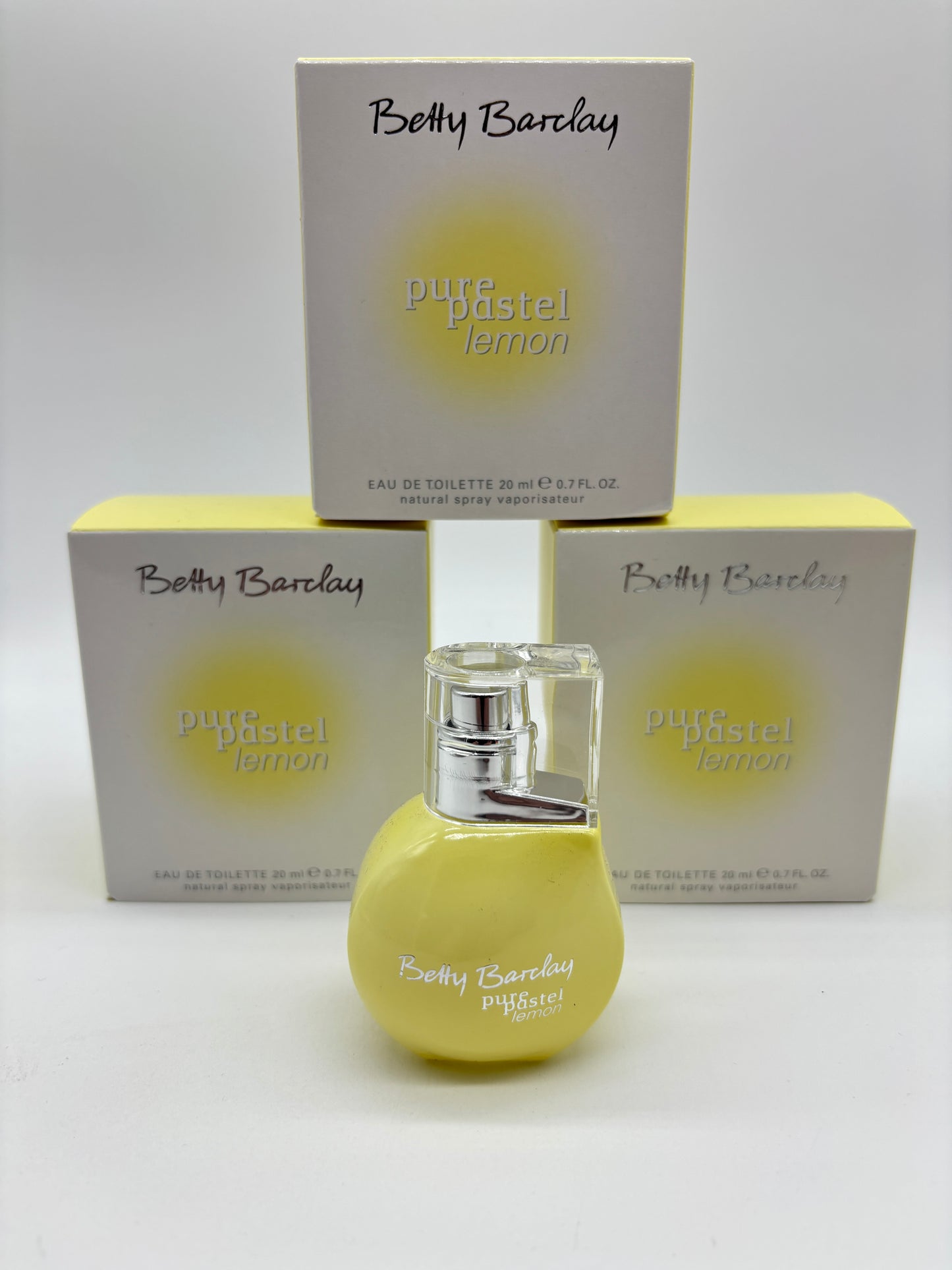 Betty Barclay pure pastel lemon Women Eau de Toilette 3 x 20 ml / 60 ml