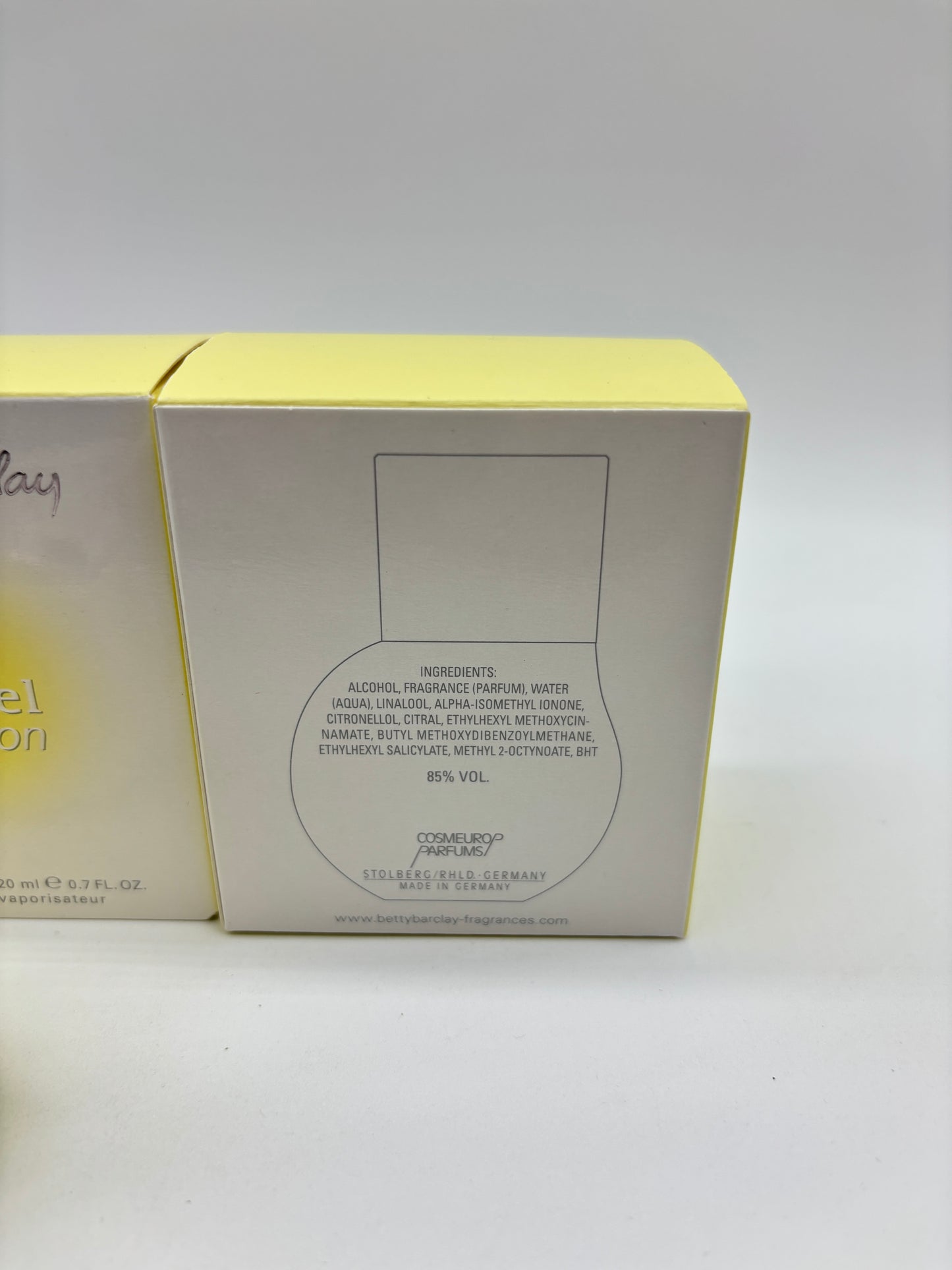 Betty Barclay pure pastel lemon Women Eau de Toilette 3 x 20 ml / 60 ml