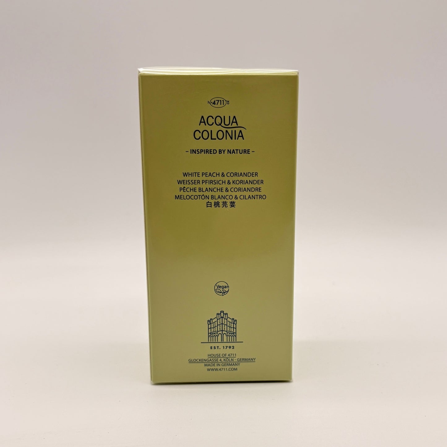 4711 ACQUA COLONIA White Peach & Coriander Eau de Cologne 100 ml