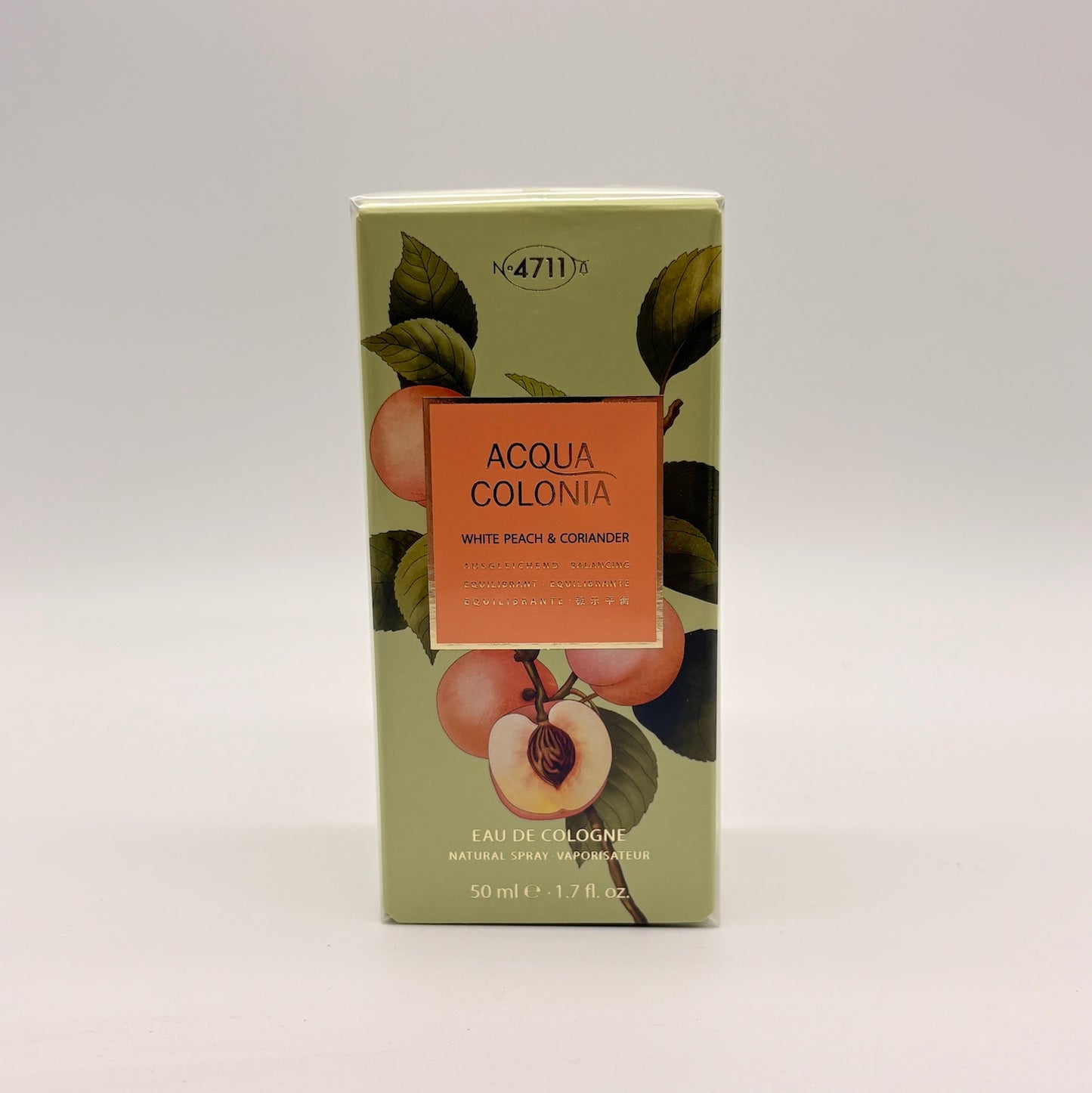 4711 ACQUA COLONIA White Peach & Coriander Eau de Cologne 50 ml