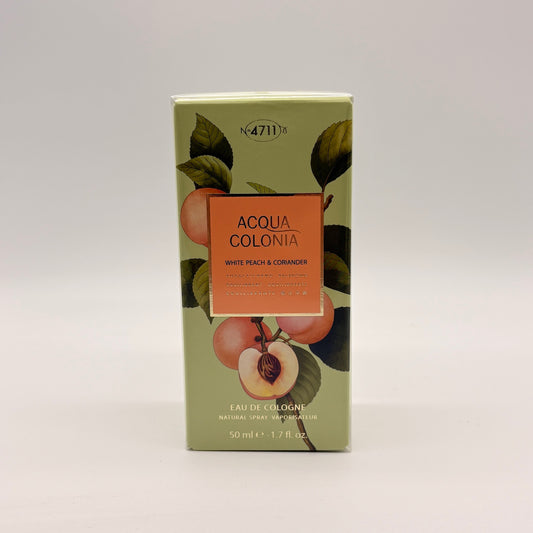 4711 ACQUA COLONIA White Peach & Coriander Eau de Cologne 50 ml