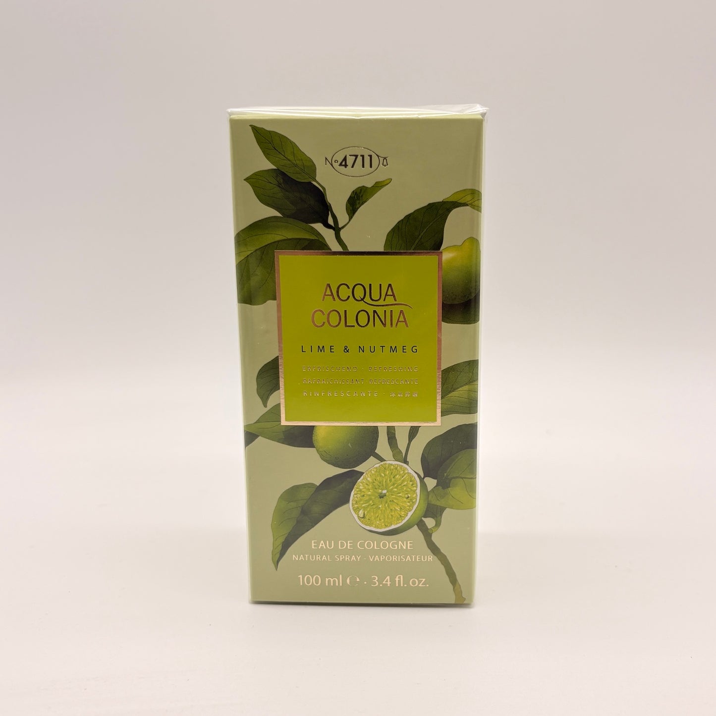4711 ACQUA COLONIA Lime & Nutmeg Eau de Cologne 100 ml