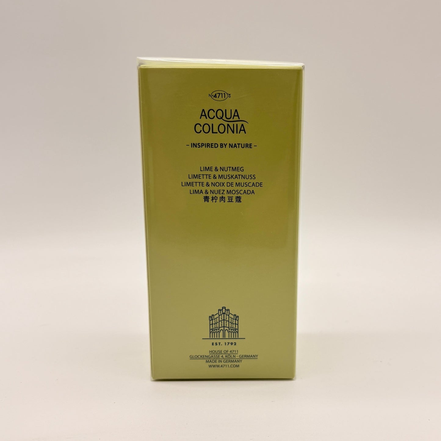 4711 ACQUA COLONIA Lime & Nutmeg Eau de Cologne 100 ml