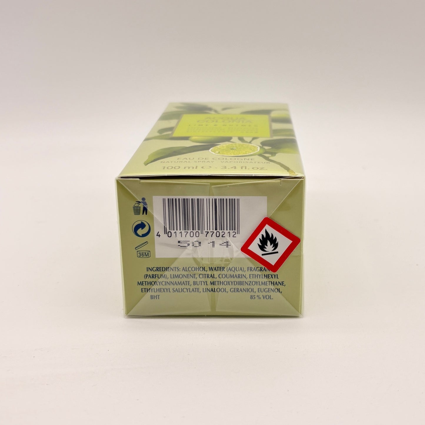 4711 ACQUA COLONIA Lime & Nutmeg Eau de Cologne 100 ml