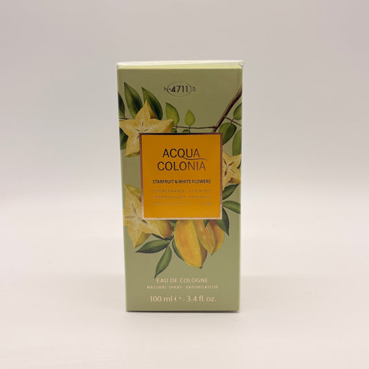 4711 ACQUA COLONIA Starfruit & White Flower / Sternfrucht & Weiße Blüten Eau de Cologne 100 ml