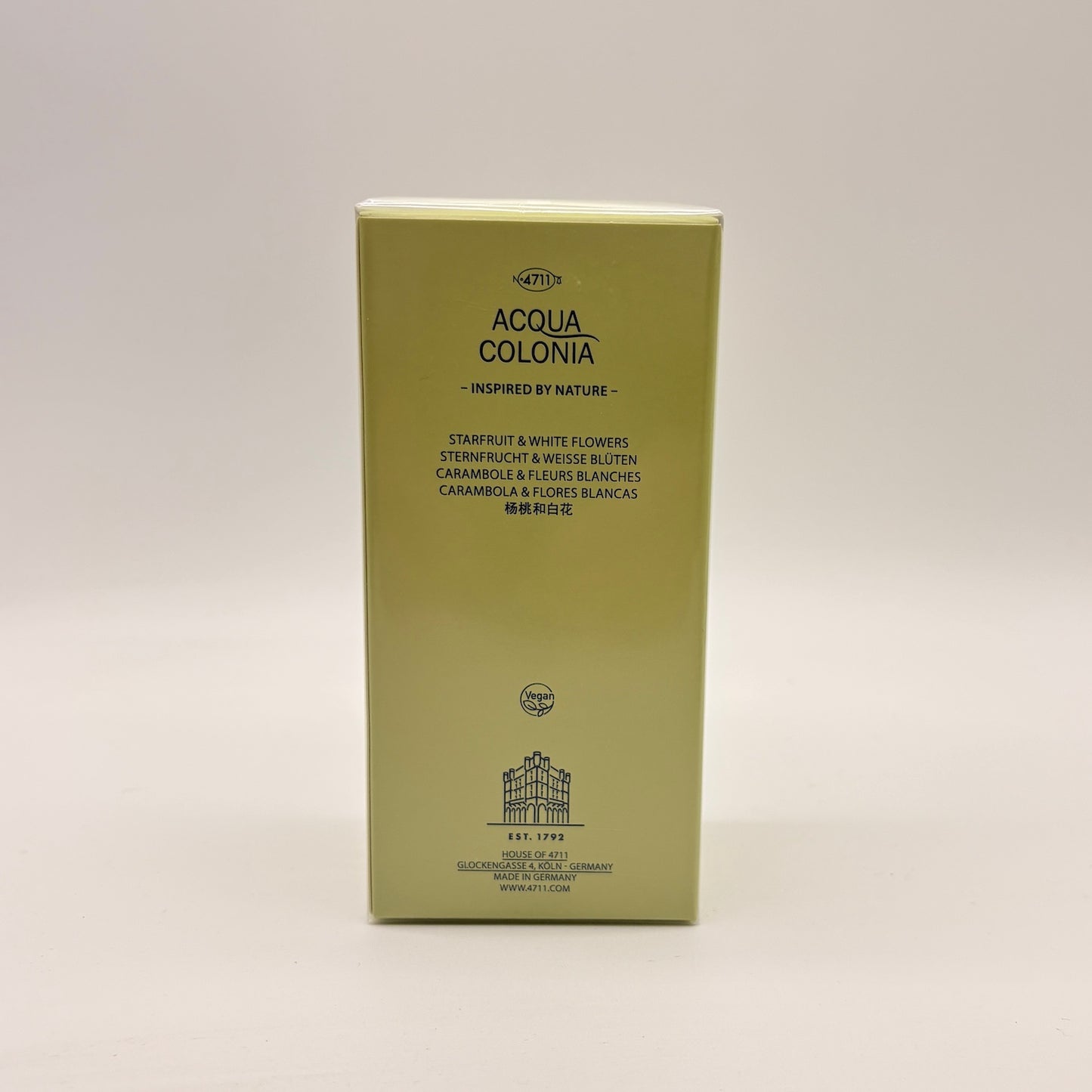 4711 ACQUA COLONIA Starfruit & White Flower / Sternfrucht & Weiße Blüten Eau de Cologne 100 ml