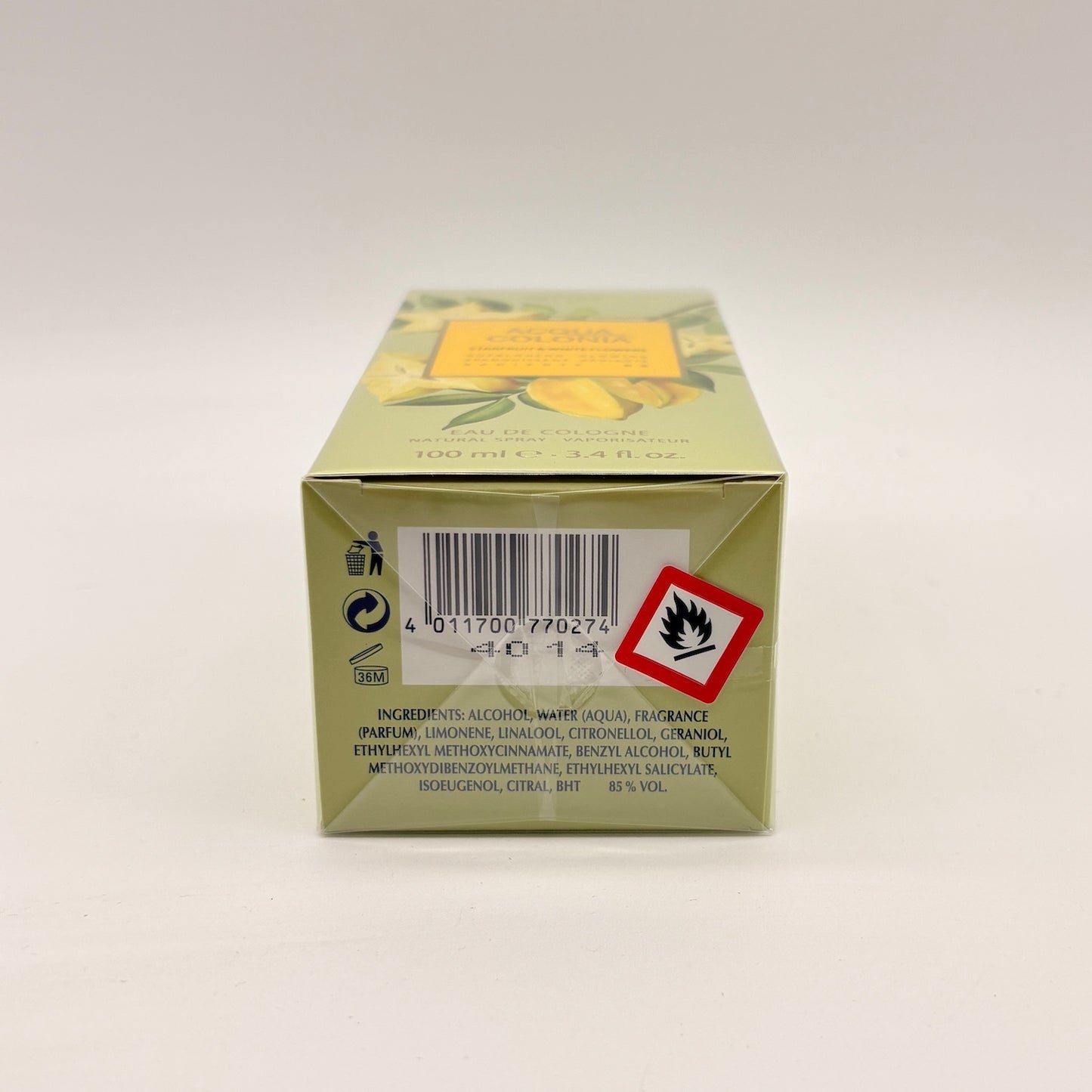 4711 ACQUA COLONIA Starfruit & White Flower / Sternfrucht & Weiße Blüten Eau de Cologne 100 ml