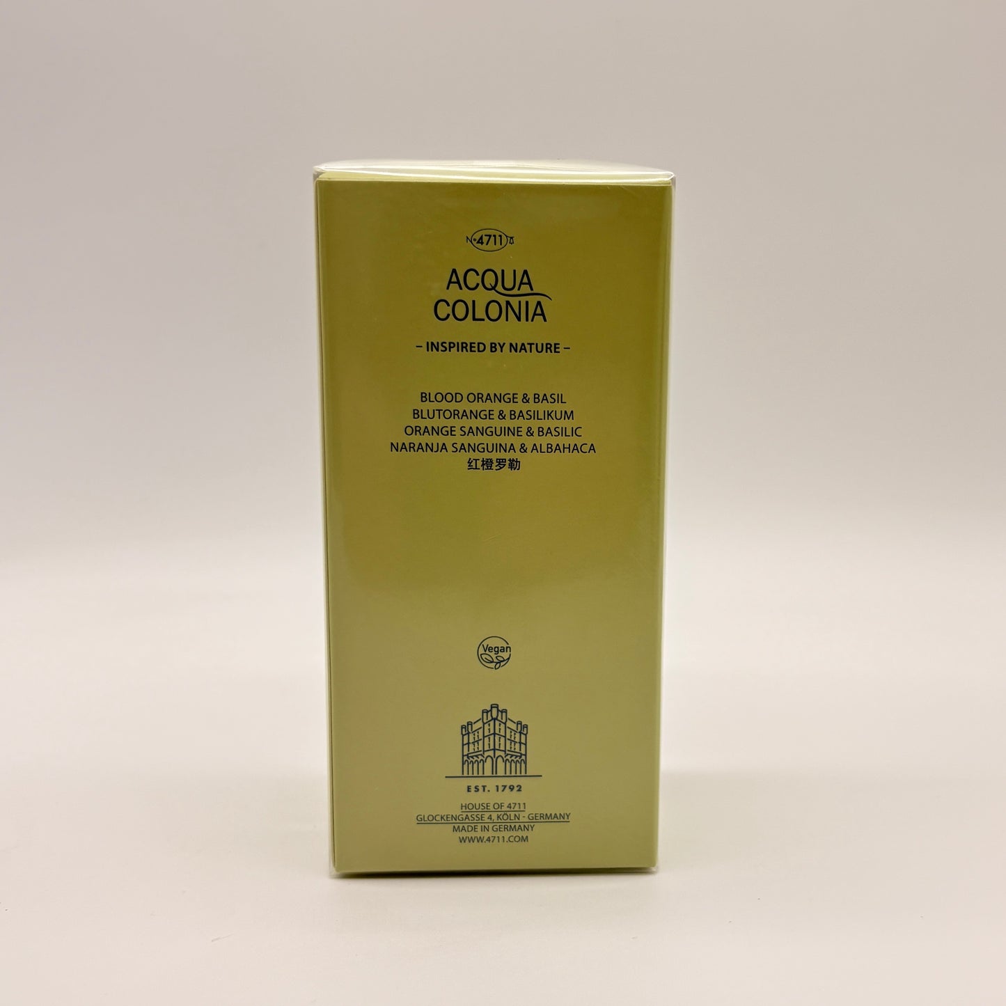 4711 ACQUA COLONIA Blood Orange & Basil / Blutorange & Basilikum Eau de Cologne 100 ml