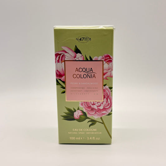 4711 ACQUA COLONIA Peony & Sandalwood / Pfingstrose & Sandelholz Eau de Cologne 100 ml