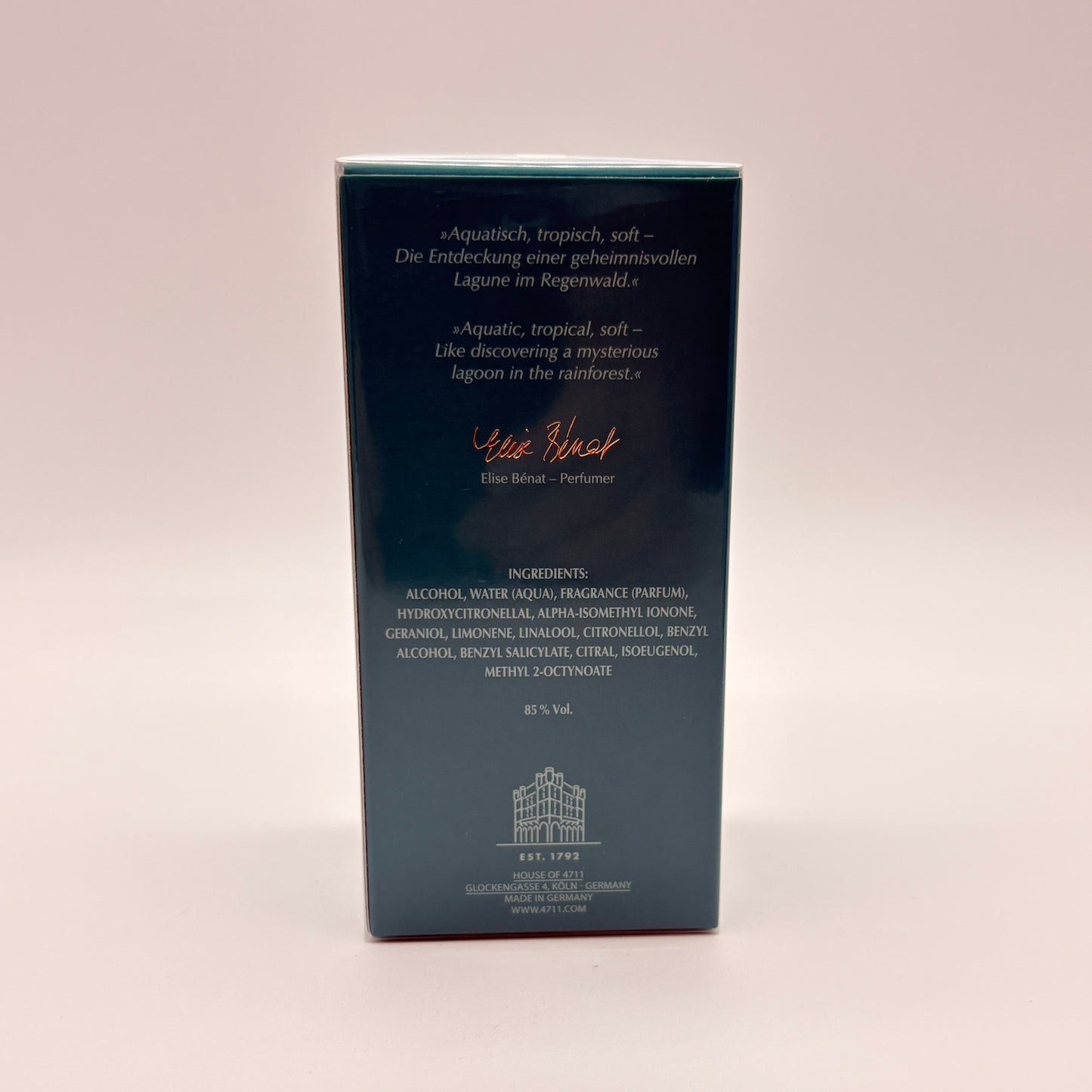 4711 ACQUA COLONIA Intense Refreshing Lagoons of Laos Eau de Cologne 50 ml
