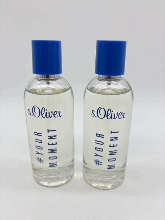 s.Oliver #yourmoment Men Eau de Toilette 2 x 50 ml / 100 ml