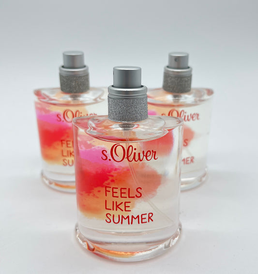 s.Oliver Feels like summer (2019) Eau de Toilette 3 x 30 ml