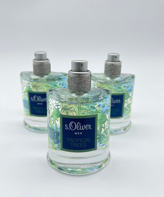 s.Oliver Tropical Trees (2016) Men Eau de Toilette 3 x 30 ml